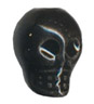 Mini Black Skull Bead Vert. Peru
