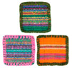 Woven Wool Coaster, Peru