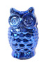 Glass Blue Sm Owl, India