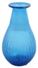 Bud Vase #2 Recycled Blue Glass, India