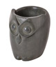 Handcarved Stone Owl Vase, Haiti