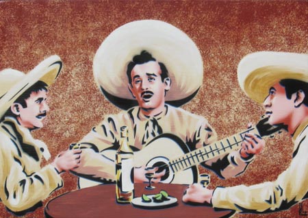 Federico Archuleta Stencil Image
