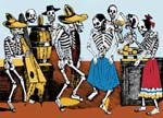 Day of the Dead Posada Postcard Series