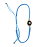 Macrame Turquoise Evil Eye Bracelet, Turkey   