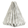 Paper Lamp Shade White Bell, India