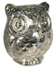 Glass Med. Owl, Antiqued, India