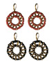 String/Metal Earring, India