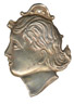 Old Italian Exvoto - Woman's Head