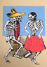 Skeleton Dance Card, India