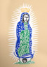 Virgen of Guadalupe Card, India