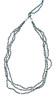Metal Beads/Blue Knot Necklace, India