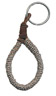 Metal Leather Keyring, India