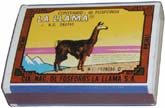 La Llama Matches, Peru