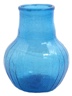 Bud Vase #1 Recycled Blue Glass, India