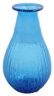 Bud Vase #2 Recycled Blue Glass, India
