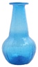 Bud Vase #3 Recycled Blue Glass, India
