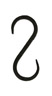 Forged Iron S Hook Med, India