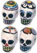 Flower Skull Bead, Peru